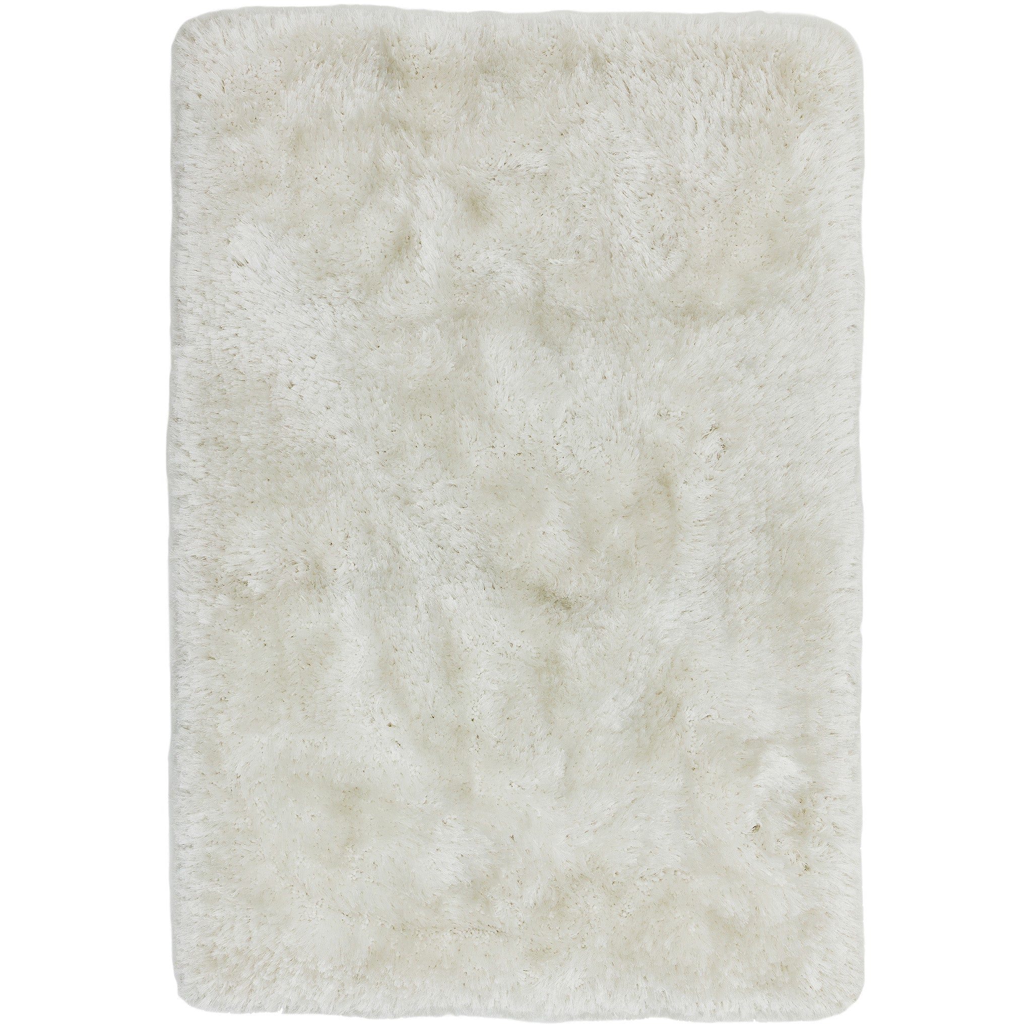 Ultra Thick Shaggy Rug in Ivory. Large. Hand woven in India. Pile Content: 100% Polyester Pile Height: 75mm thick Dimensions: 1600 x 2300 mm Delivery: 5-7 days